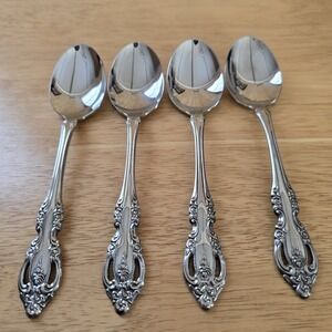 Set of 4‎ Oneida Community BRAHMS Stainless Tablepoons 6 7/8" Flatware